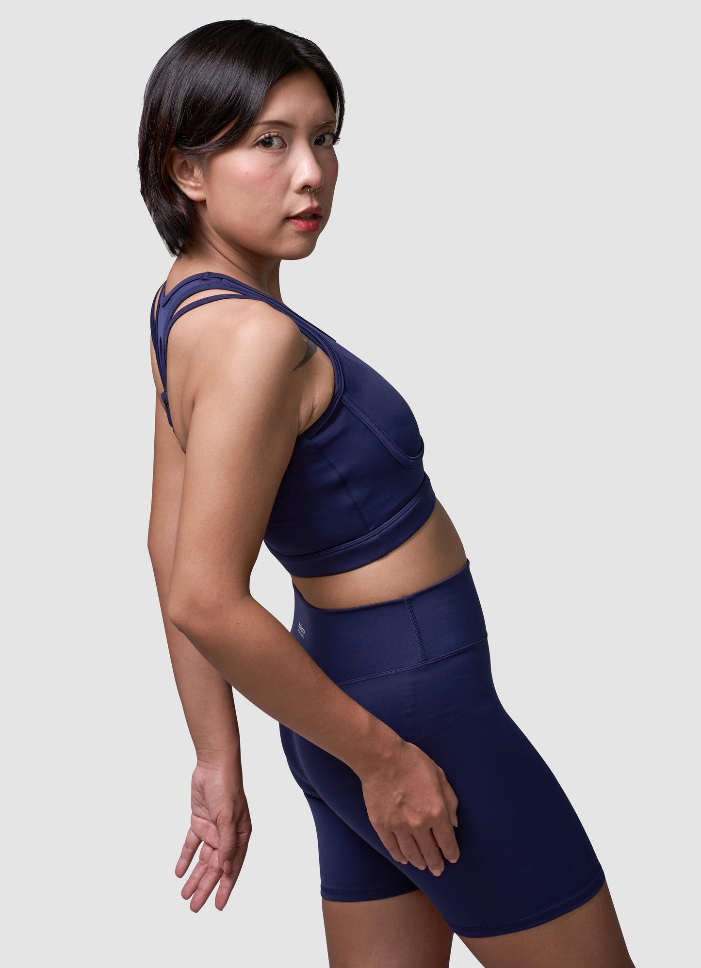 The Wave Croptop-Short