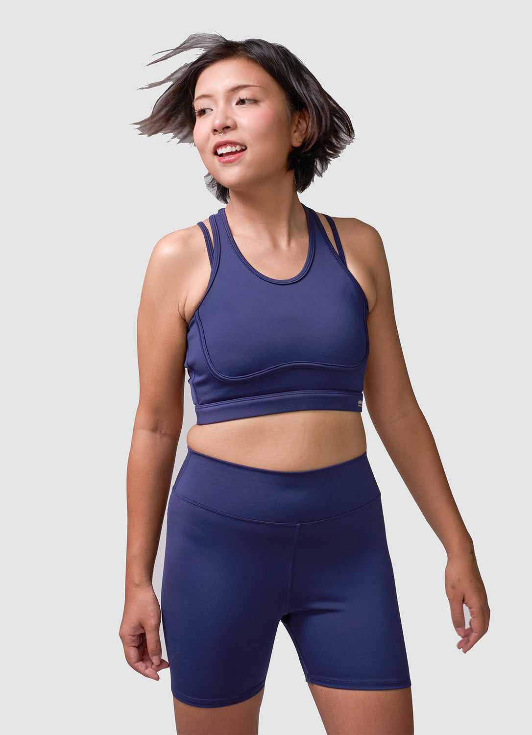 The Wave Croptop-Short