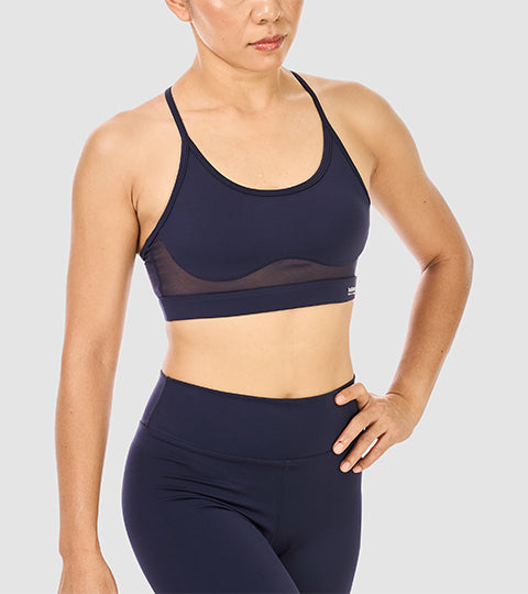 Balance Sportswear - Header Menu Item - The Wave Bra - Navy